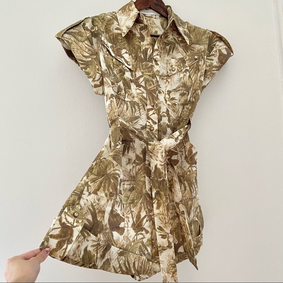 💔SOLD $595 Zimmermann Brighton Linen Romper - Picture 3 of 7